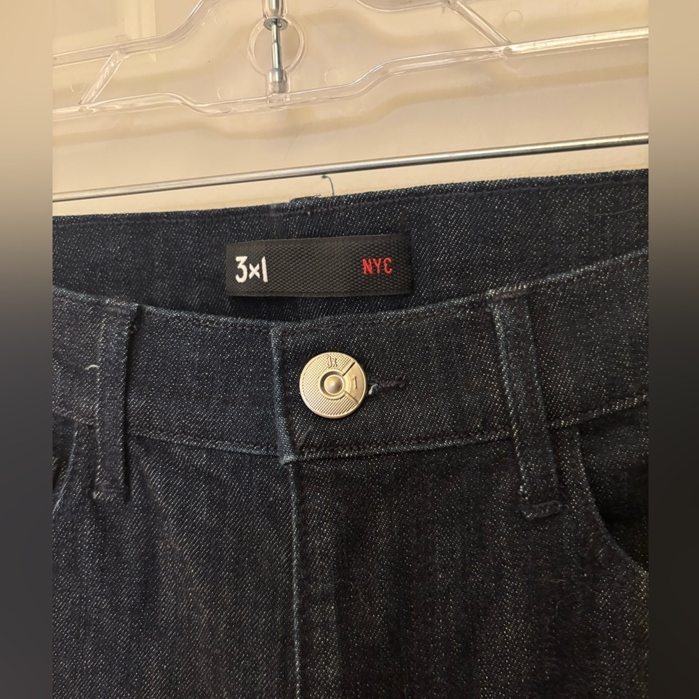 3x1 NYC High Rise Dark Wash MADE IN USA Skinny/Slim Jeans, Size 29 - Picture 3 of 10
